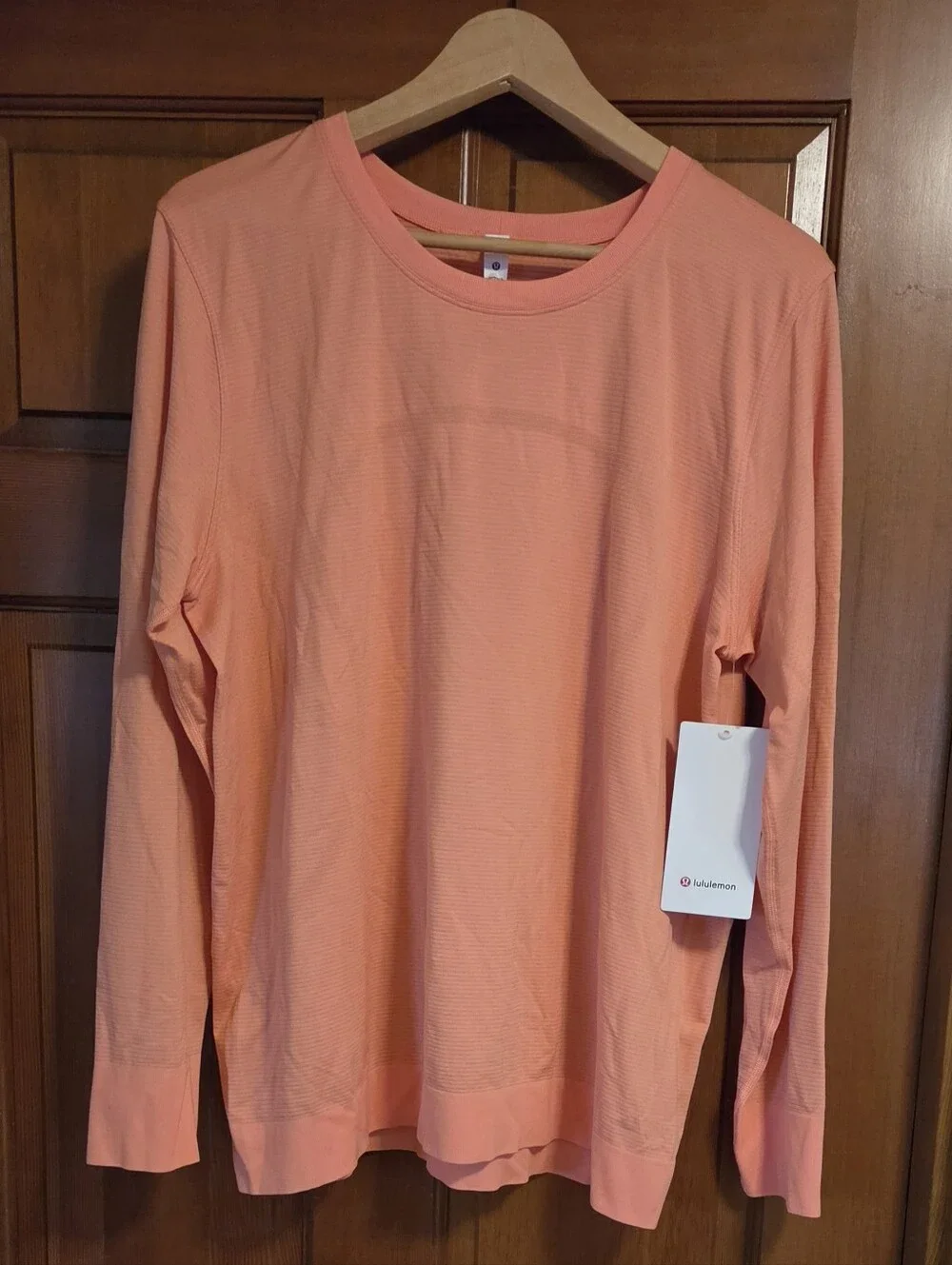 Lululemon Lightweight Long Sleeve Top - Coral Peach